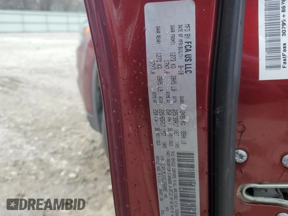 2019 Jeep Cherokee Latitude Plus with VIN 1C4PJMLX1KD250905, listed as a Copart auction lot 54446165 with 83,737 mi miles and Salvage title. Bid and sale history available at DreamBid. Image 13.