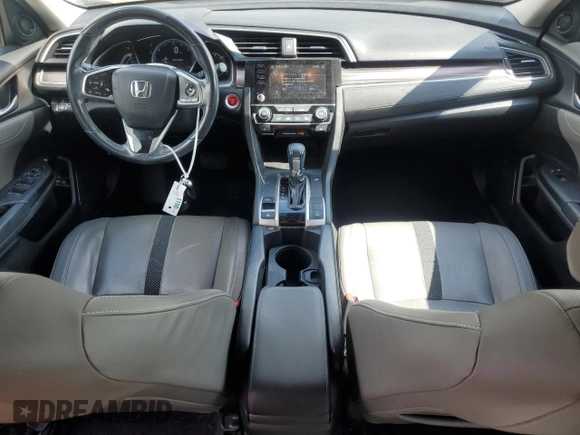 2019 Honda Civic EX-L z VIN 19XFC1F7XKE009097, wystawiony jako Copart lot #56054825 z przebiegiem 72 868 mil mil oraz Szkoda całkowita • Salvage title. Historia ofert i sprzedaży dostępna na DreamBid. Obrazek 8.