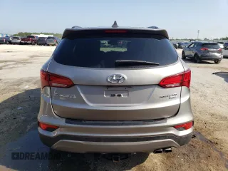 2017 Hyundai Santa Fe Ultimate with VIN 5XYZW4LA0HG483416, listed as a Copart auction lot 51505655 with 140,022 mi miles and Salvage title. Bid and sale history available at DreamBid. Image 6.
