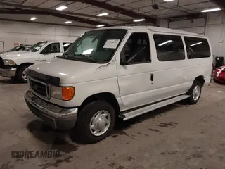 2007 Ford Econoline Passenger XL with VIN 1FMNE11L87DA58507, listed as a IAAI auction lot 41128969 with 143,383 mi miles and . Bid and sale history available at DreamBid. Image 2.