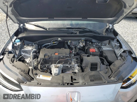 2023 Honda HR-V LX with VIN 3CZRZ2H34PM749084, listed as a Copart auction lot 62288875 with 14,863 mi miles and Salvage title. Bid and sale history available at DreamBid. Image 12.