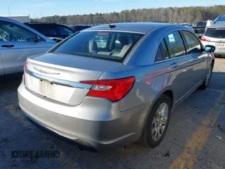 2014 Chrysler 200 LX with VIN 1C3CCBAB7EN209508, listed as a IAAI auction lot 41435883 with 271,090 mi miles. Bid and sale history available at carsss.com. Image 4.