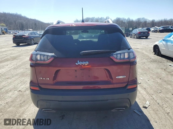 2020 Jeep Cherokee Latitude Plus z VIN 1C4PJMLX9LD505933, wystawiony jako Copart lot #50607275 z przebiegiem 100 309 mil mil oraz Szkoda całkowita • Salvage title. Historia ofert i sprzedaży dostępna na DreamBid. Obrazek 6.