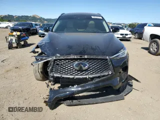 2019 Infiniti QX50 Luxe with VIN 3PCAJ5M11KF135820, listed as a Copart auction lot 58024215 with 64,340 mi miles and Salvage title. Bid and sale history available at DreamBid. Image 5.