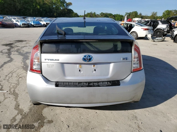 2013 Toyota Prius One with VIN JTDKN3DU0D5600518, listed as a Copart auction lot 50355695 with 221,346 mi miles and Salvage Title. Bid and sale history available at carsss.com. Image 6.