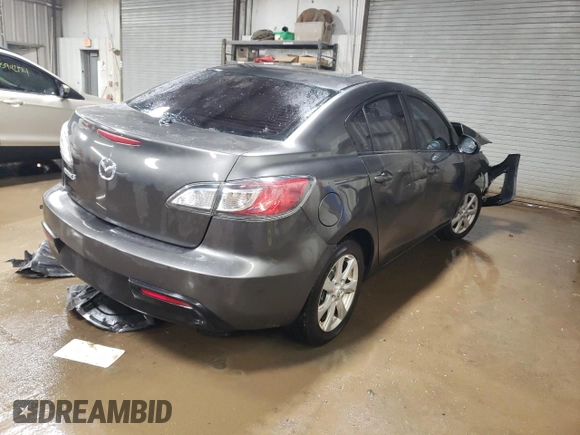2011 Mazda 3 i Touring with VIN JM1BL1VF7B1385427, listed as a Copart auction lot 85975204 with 133,976 mi miles and Salvage Title. Bid and sale history available at carsss.com. Image 3.