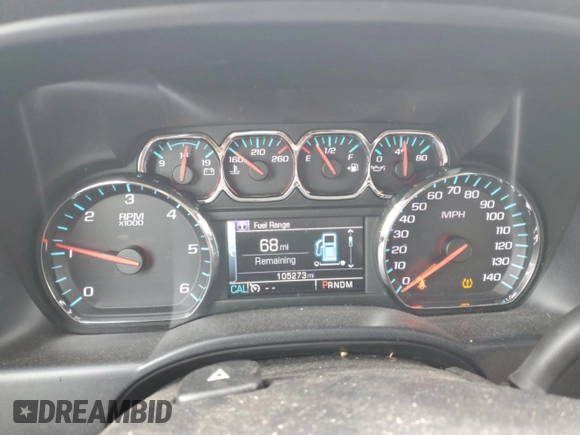 2015 Chevrolet Silverado 1500 LT with VIN 3GCUKREC7FG211901, listed as a Copart auction lot 46129515 with 105,273 mi miles and Salvage Title. Bid and sale history available at carsss.com. Image 9.