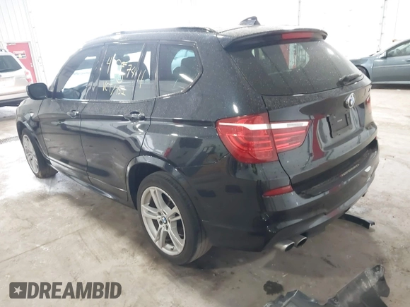 2014 BMW X3 xDrive28i z VIN 5UXWX9C55E0D32378, wystawiony jako IAAI lot #41657411 z przebiegiem 133 156 mil mil oraz . Historia ofert i sprzedaży dostępna na DreamBid. Obrazek 3.