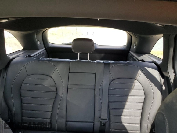 2020 Mercedes-Benz GLC with VIN W1N0G6EB0LF801501, listed as a Copart auction lot 76506974 with 0 mi miles and Salvage Title. Bid and sale history available at carsss.com. Image 10.