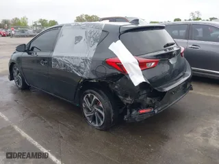 2017 Toyota Corolla iM with VIN JTNKARJE5HJ543687, listed as a IAAI auction lot 41948002 with 133,086 mi miles. Bid and sale history available at carsss.com. Image 3.
