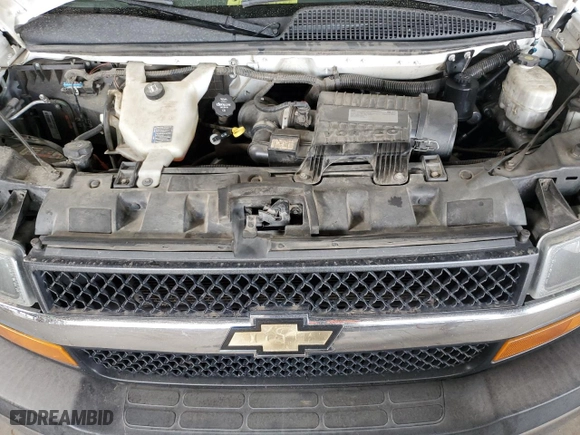 2019 Chevrolet Express Passenger LT with VIN 1GAZGPFG8K1366102, listed as a Copart auction lot 43380245 with 233,267 mi miles and Clean Title. Bid and sale history available at carsss.com. Image 12.