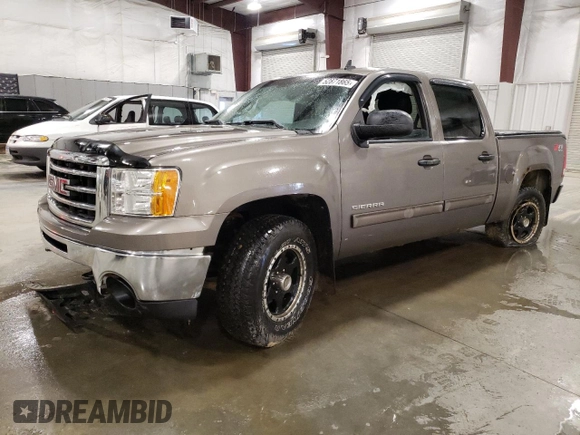 2012 GMC Sierra 1500 SLE with VIN 3GTP2VE73CG227453, listed as a Copart auction lot 52871865 with 133,419 mi miles and Salvage Title. Bid and sale history available at DreamBid. Image 1.