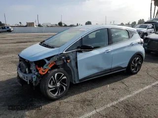 2023 Chevrolet Bolt EV 2LT with VIN 1G1FX6S04P4122510, listed as a Copart auction lot 60584705 with 12,291 mi miles and Salvage title. Bid and sale history available at DreamBid. Image 1.