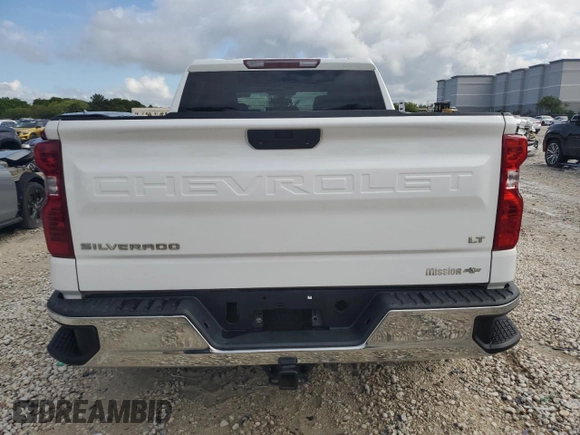 2020 Chevrolet Silverado 1500 LT with VIN 3GCPWCET0LG185071, listed as a Copart auction lot 56891535 with 27,263 mi miles and Clean Title. Bid and sale history available at DreamBid. Image 6.