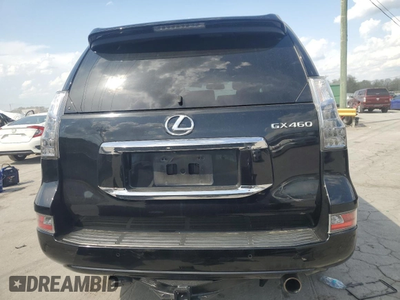 2014 Lexus GX 460 with VIN JTJBM7FX1E5087652, listed as a Copart auction lot 52704025 with 147,721 mi miles and Salvage title. Bid and sale history available at DreamBid. Image 6.