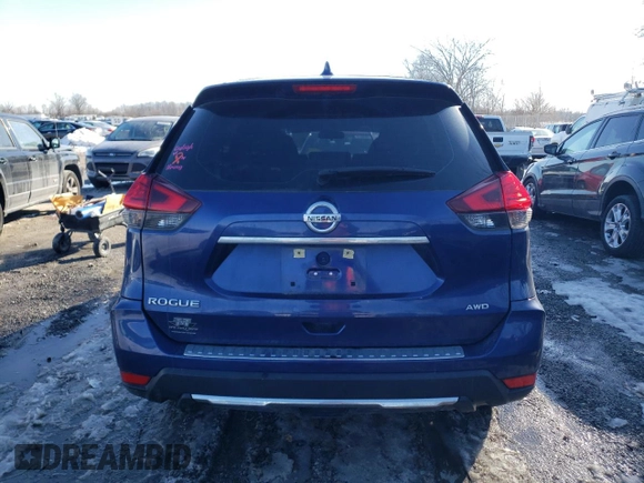 2017 Nissan Rogue SL with VIN 5N1AT2MV5HC798563, listed as a Copart auction lot 89251965 with 157,369 mi miles and Salvage Title. Bid and sale history available at carsss.com. Image 6.
