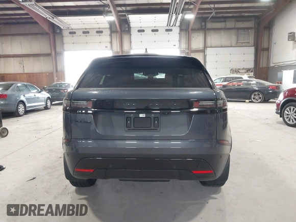 2025 Land Rover Range Rover Velar S with VIN SALYJ2EX4SA811596, listed as a IAAI auction lot 42052565 with 645 mi miles and . Bid and sale history available at DreamBid. Image 16.