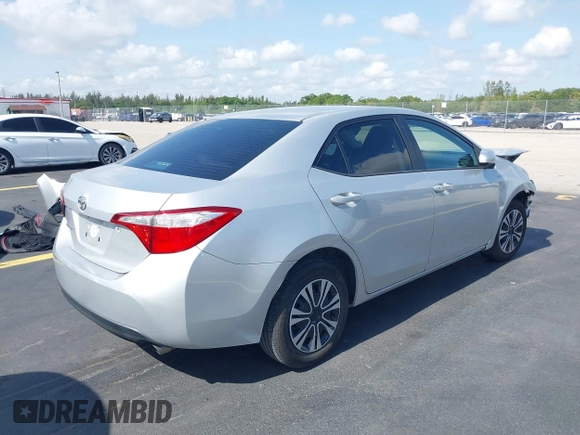 2016 Toyota Corolla L with VIN 5YFBURHE4GP416666, listed as a IAAI auction lot 42278304 with 120,638 mi miles and . Bid and sale history available at DreamBid. Image 4.