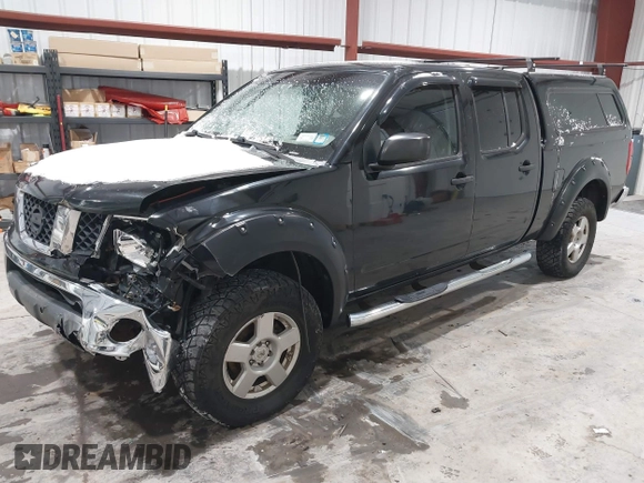 2007 Nissan Frontier SE with VIN 1N6AD09W17C447779, listed as a IAAI auction lot 41362259 with 142,153 mi miles. Bid and sale history available at carsss.com. Image 2.