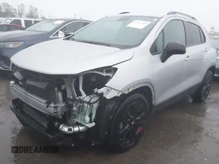 2022 Chevrolet Trax LT with VIN KL7CJLSMXNB552223, listed as a IAAI auction lot 41563148 with 19,382 mi miles. Bid and sale history available at carsss.com. Image 18.