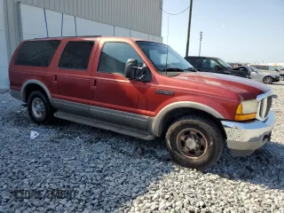 2001 Ford Excursion Limited z VIN 1FMNU42S61EB75207, wystawiony jako Copart lot #54354315 z przebiegiem 187 911 mil mil oraz Szkoda całkowita • Salvage title. Historia ofert i sprzedaży dostępna na DreamBid. Obrazek 4.