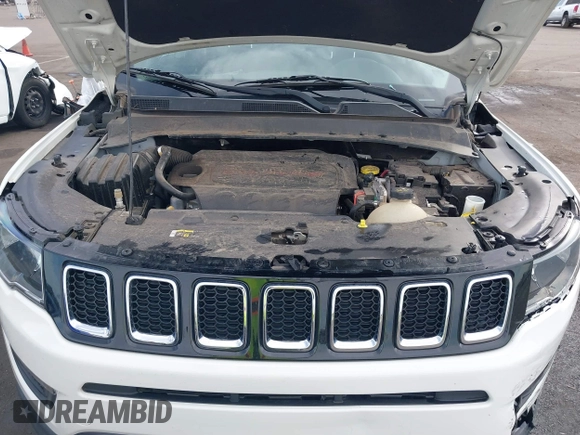 2017 Jeep Compass Sport z VIN 3C4NJDAB1HT642199, wystawiony jako IAAI lot #41237141 z przebiegiem 85 650 mil mil oraz . Historia ofert i sprzedaży dostępna na DreamBid. Obrazek 10.