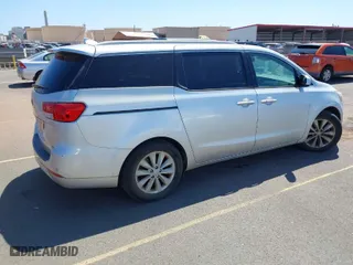2015 Kia Sedona EX with VIN KNDMC5C11F6053533, listed as a IAAI auction lot 41892072 with 160,464 mi miles. Bid and sale history available at carsss.com. Image 4.
