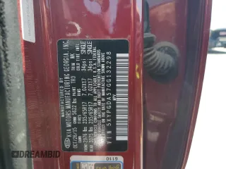 2016 Kia Sorento LX with VIN 5XYPGDA57GG132298, listed as a Copart auction lot 59371125 with 243,646 mi miles and Salvage title. Bid and sale history available at DreamBid. Image 13.