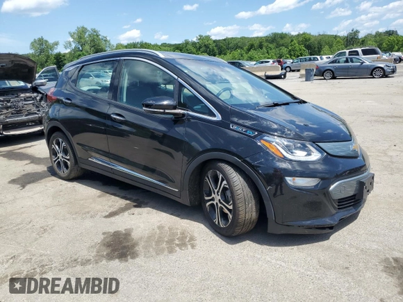 2017 Chevrolet Bolt EV Premier with VIN 1G1FX6S03H4152387, listed as a Copart auction lot 62665555 with 59,747 mi miles and Clean title. Bid and sale history available at DreamBid. Image 4.