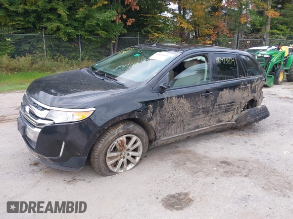 2013 Ford Edge SEL with VIN 2FMDK4JC2DBA93602, listed as a IAAI auction lot 40493894 with 141,790 mi miles. Bid and sale history available at carsss.com. Image 2.