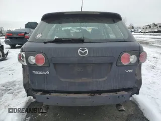 2007 Mazda 6 S Sport VE with VIN 1YVHP82D275M02784, listed as a Copart auction lot 44386295 with 138,087 mi miles and Salvage Title. Bid and sale history available at carsss.com. Image 6.