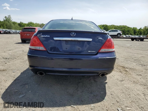 2006 Acura RL with VIN JH4KB16556C001484, listed as a Copart auction lot 58545855 with 118,218 mi miles and Clean title. Bid and sale history available at DreamBid. Image 6.