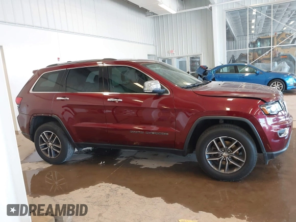 2017 Jeep Grand Cherokee Limited z VIN 1C4RJEBG5HC795116, wystawiony jako IAAI lot #41096233 z przebiegiem 162 829 mil mil oraz . Historia ofert i sprzedaży dostępna na DreamBid. Obrazek 13.