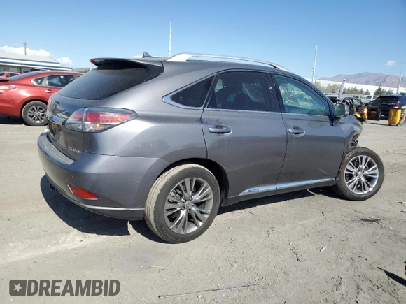 2013 Lexus RX 450h с VIN JTJBC1BA2D2062728, выставлен на аукционе Copart как лот 55646865 с пробегом 150 799 миль миль и Списание • Salvage title. История ставок и продаж доступна на DreamBid. Изображение 3.