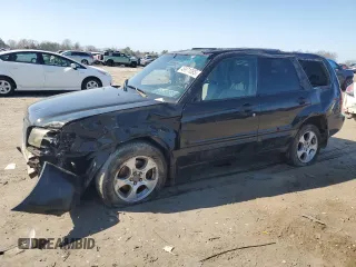 2003 Subaru Forester XS with VIN JF1SG65643H729229, listed as a Copart auction lot 48971085 with 0 mi miles and Salvage Title. Bid and sale history available at carsss.com. Image 1.
