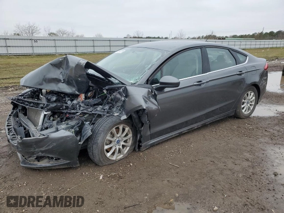 2018 Ford Fusion S with VIN 3FA6P0G73JR164990, listed as a Copart auction lot 45962225 with 0 mi miles and Salvage Title. Bid and sale history available at carsss.com. Image 1.