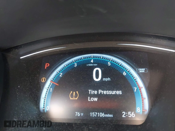 2016 Honda Civic Sedan EX with VIN 19XFC2F7XGE057647, listed as a IAAI auction lot 42016303 with 157,106 mi miles. Bid and sale history available at carsss.com. Image 15.