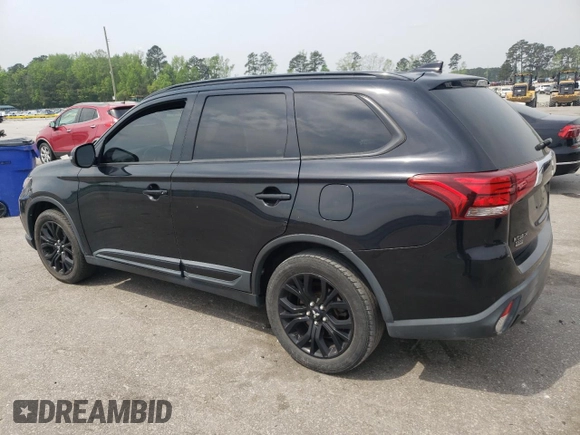 2018 Mitsubishi Outlander SE with VIN JA4AD3A36JZ054333, listed as a Copart auction lot 53289245 with 128,133 mi miles and Salvage title. Bid and sale history available at DreamBid. Image 2.