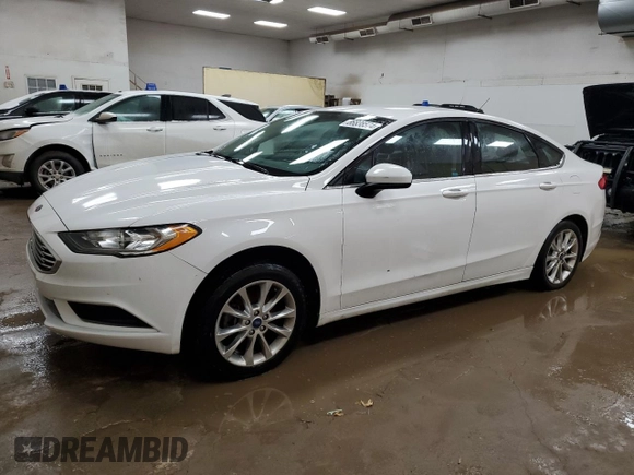 2017 Ford Fusion SE with VIN 3FA6P0HDXHR262140, listed as a Copart auction lot 86838574 with 75,897 mi miles and Clean Title. Bid and sale history available at carsss.com. Image 1.