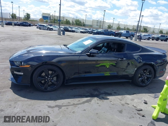2022 Ford Mustang GT with VIN 1FA6P8CF3N5110805, listed as a IAAI auction lot 41943468 with 27,247 mi miles and . Bid and sale history available at carsss.com. Image 15.
