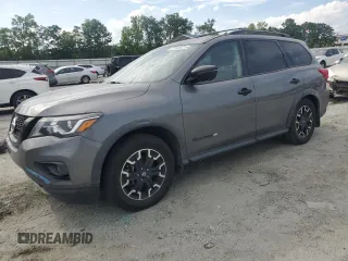 2019 Nissan Pathfinder SV z VIN 5N1DR2MN6KC637920, wystawiony jako Copart lot #61928575 z przebiegiem Nie podano mil oraz Czysty tytuł • Clean title. Historia ofert i sprzedaży dostępna na DreamBid. Obrazek 1.