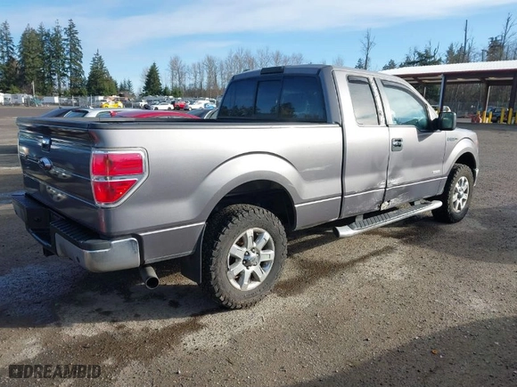 2014 Ford F-150 XL with VIN 1FTFX1ET9EKF93495, listed as a IAAI auction lot 41677841 with 131,280 mi miles. Bid and sale history available at carsss.com. Image 4.