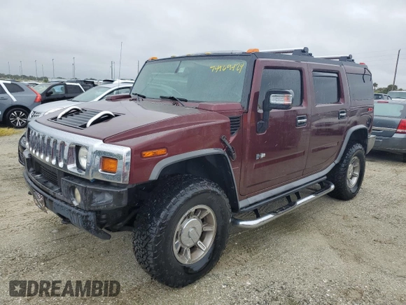 2006 Hummer H2 with VIN 5GRGN23U46H107457, listed as a Copart auction lot 74969424 with 152,239 mi miles and Non Repairable. Bid and sale history available at carsss.com. Image 1.