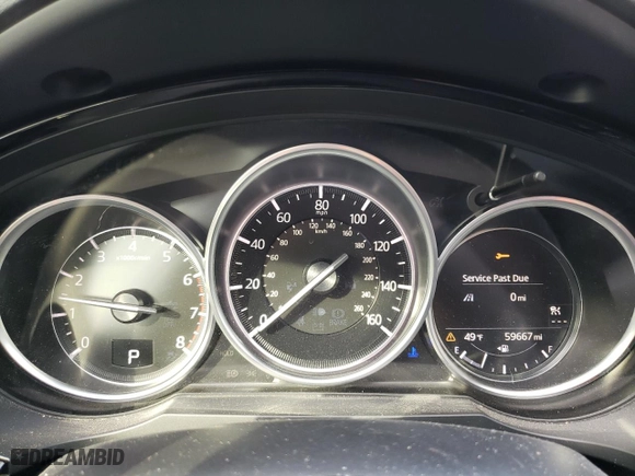 2020 Mazda CX-9 Touring with VIN JM3TCACY2L0407342, listed as a Copart auction lot 47590235 with 59,667 mi miles and Salvage Title. Bid and sale history available at carsss.com. Image 9.
