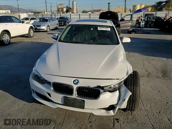 2015 BMW 3 Series 328i with VIN WBA3C1C51FK122717, listed as a Copart auction lot 46701455 with 57,826 mi miles and Salvage Title. Bid and sale history available at carsss.com. Image 10.