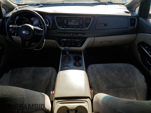 2017 Kia Sedona L with VIN KNDMA5C11H6273442, listed as a Copart auction lot 88358015 with 129,700 mi miles and Salvage Title. Bid and sale history available at DreamBid. Image 8.