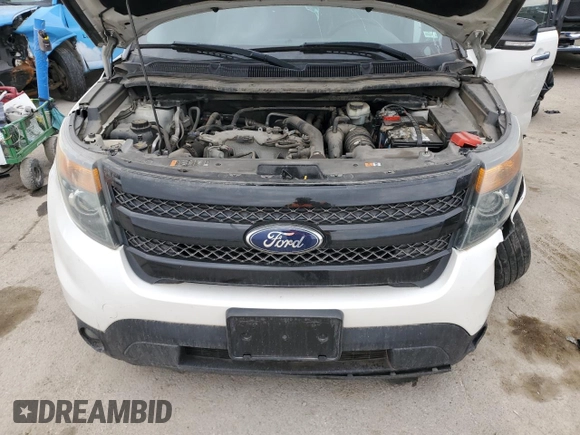 2014 Ford Explorer Sport with VIN 1FM5K8GT9EGC57859, listed as a Copart auction lot 50327755 with 241,925 mi miles and Salvage title. Bid and sale history available at DreamBid. Image 13.
