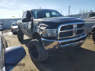 2012 Ram 2500 Big Horn with VIN 3C6UD5DL1CG283491, listed as a Copart auction lot 86823304 with 0 mi miles and Salvage Title. Bid and sale history available at carsss.com. Image 4.