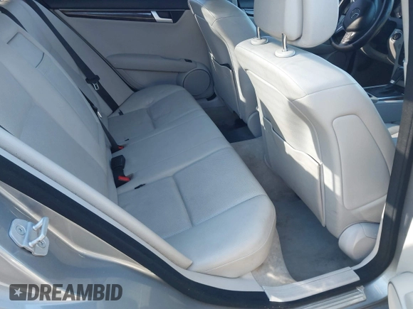 2012 Mercedes-Benz C-Class C 250 Sport with VIN WDDGF4HB4CR239244, listed as a IAAI auction lot 41858881 with 141,310 mi miles. Bid and sale history available at carsss.com. Image 8.