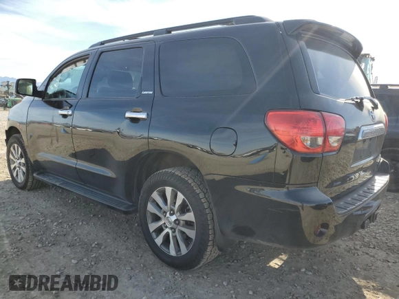 2015 Toyota Sequoia Limited with VIN 5TDJW5G15FS121076, listed as a Copart auction lot 85376714 with 112,433 mi miles and Salvage Title. Bid and sale history available at carsss.com. Image 2.